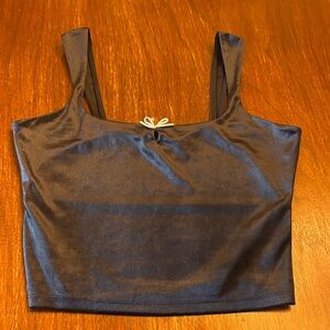 Wild Fable Shiny Black Top